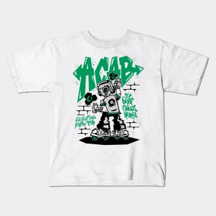 Beat Wuz Here v4 Kids T-Shirt